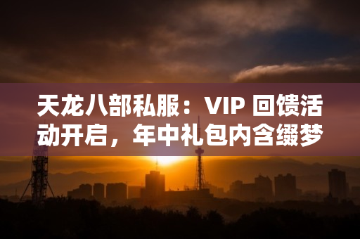 天龙八部私服：VIP 回馈活动开启，年中礼包内含缀梦灵石​